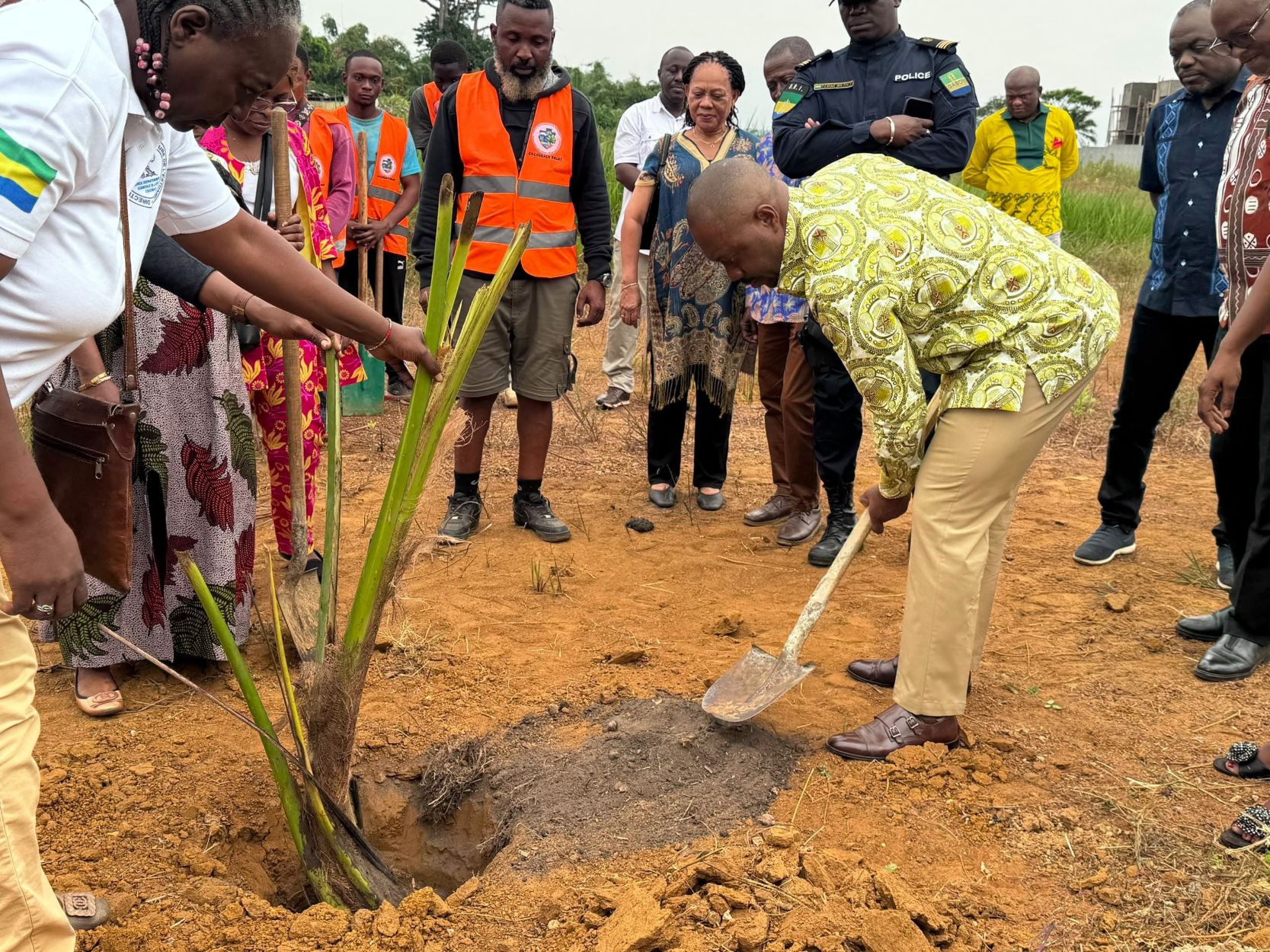 Cocobeach : Pacôme KOSSY au contact des agriculteurs pour impulser une nouvelle dynamique agricole
