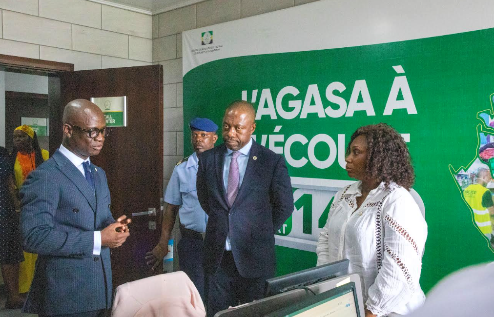 LE MINISTRE EN VISITE À L’AGENCE GABONAISE DE SECURITE ALIMENTAIRE (AGASA)