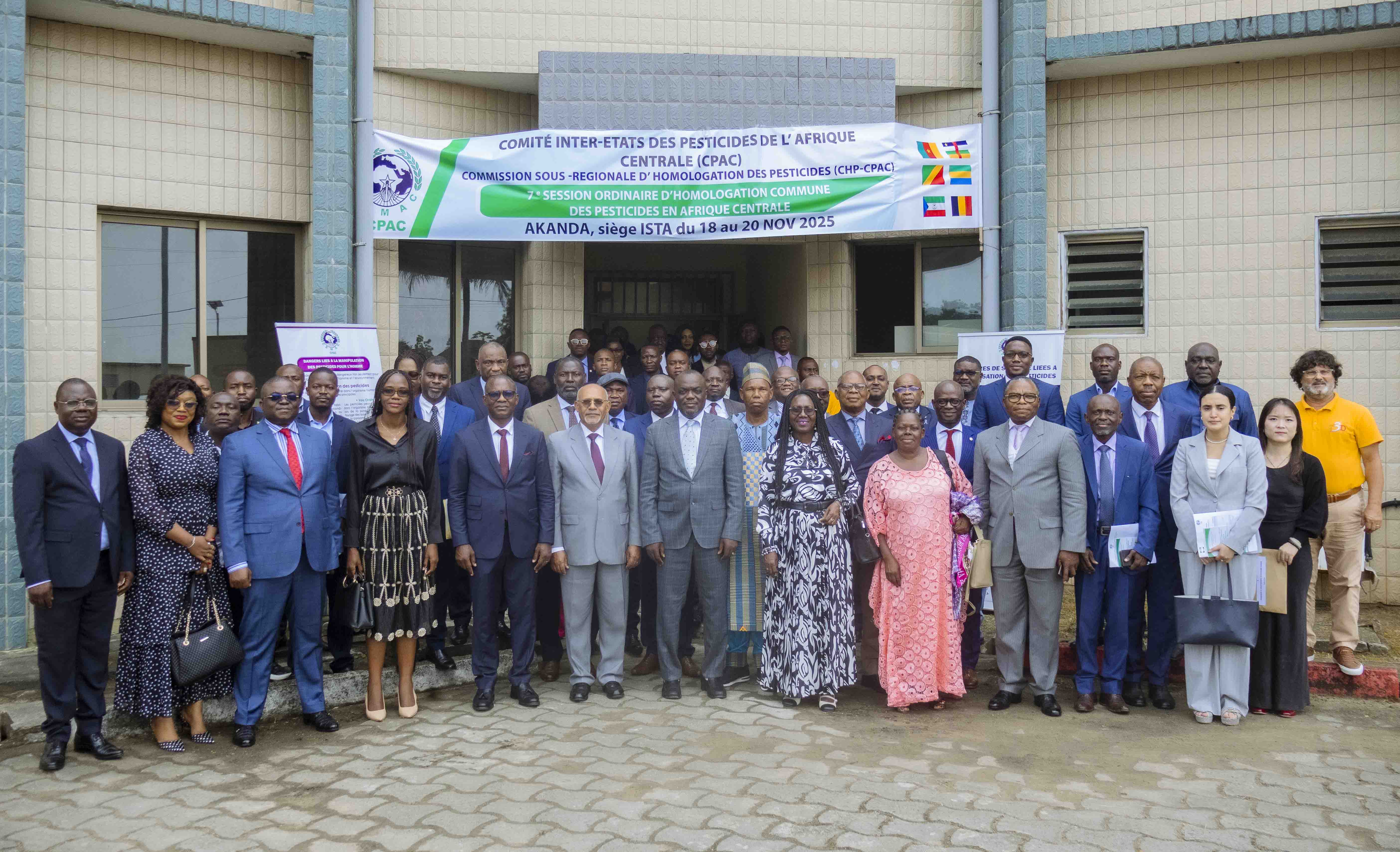 7ème session ordinaire d’homologation commune des pesticides en Afrique Centrale