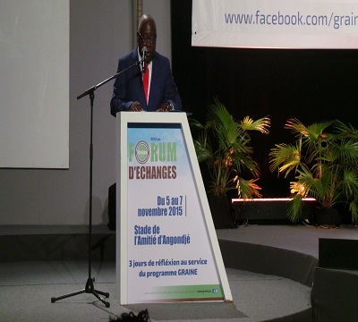 Ouverture du Forum d’Echanges sur le Programme Graine